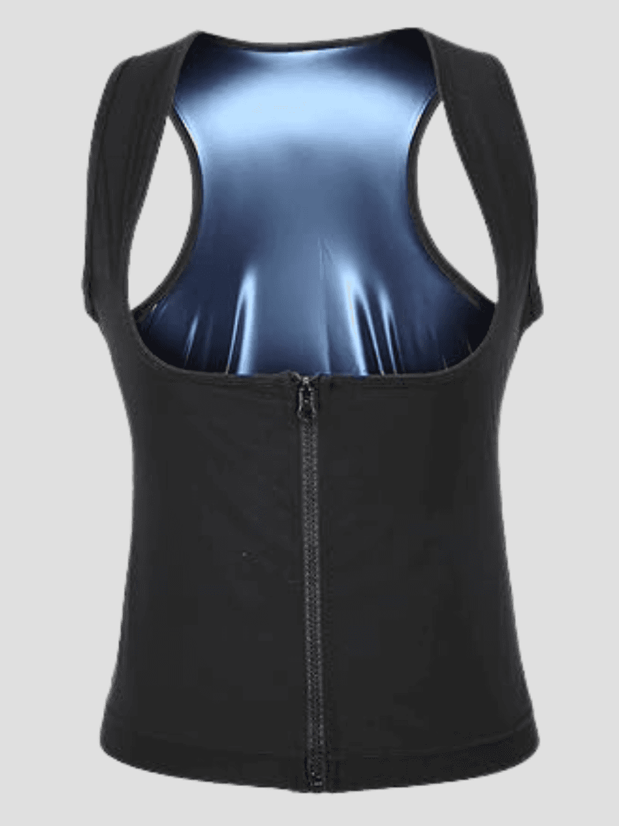 Sweat Belt Activewear, Zippered Neoprene Vest, Sauna Vest, Sauna Top, Weight Loss Activewear, Weight Loss Vest, sauna top, Sweat Belt, Sauna Activewear, workout clothes for women, sweat-wicking, cellulite smoothing, waist cinching, BBL, seamless, squat proof, plus size gym outfits, high waisted, breathable, nike, adidas, puma, champion, bombshell activewear, gymshark women, Girlfriend Collective, lululemon, Athleta, Athletica, Fabletics.