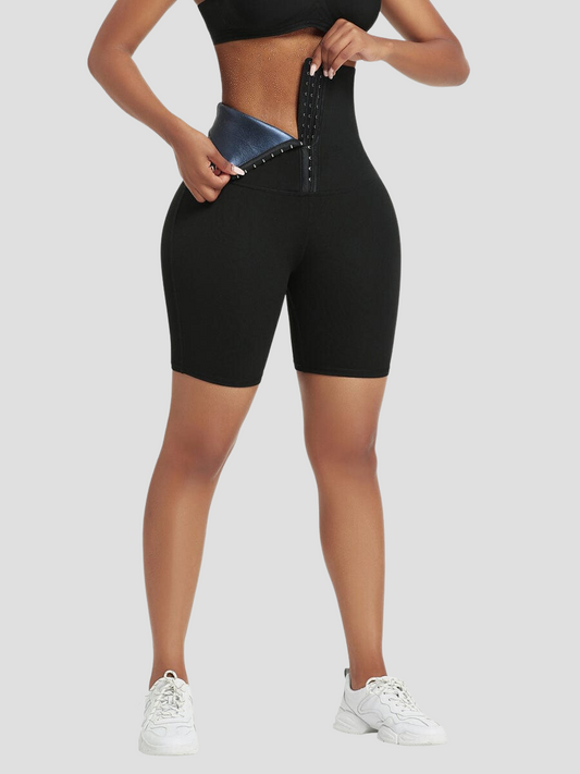 Corset Shorts, Waist Training, Weight Loss shorts, Sweat Belt Shorts, Sauna Shorts. Sauna Activewear, workout clothes for women, sweat-wicking, cellulite smoothing, waist cinching, BBL, seamless, squat proof, plus size gym outfits, high waisted, breathable, nike, adidas, puma, champion, bombshell activewear, gymshark women, Girlfriend Collective, lululemon, Athleta, Athletica, Fabletics.