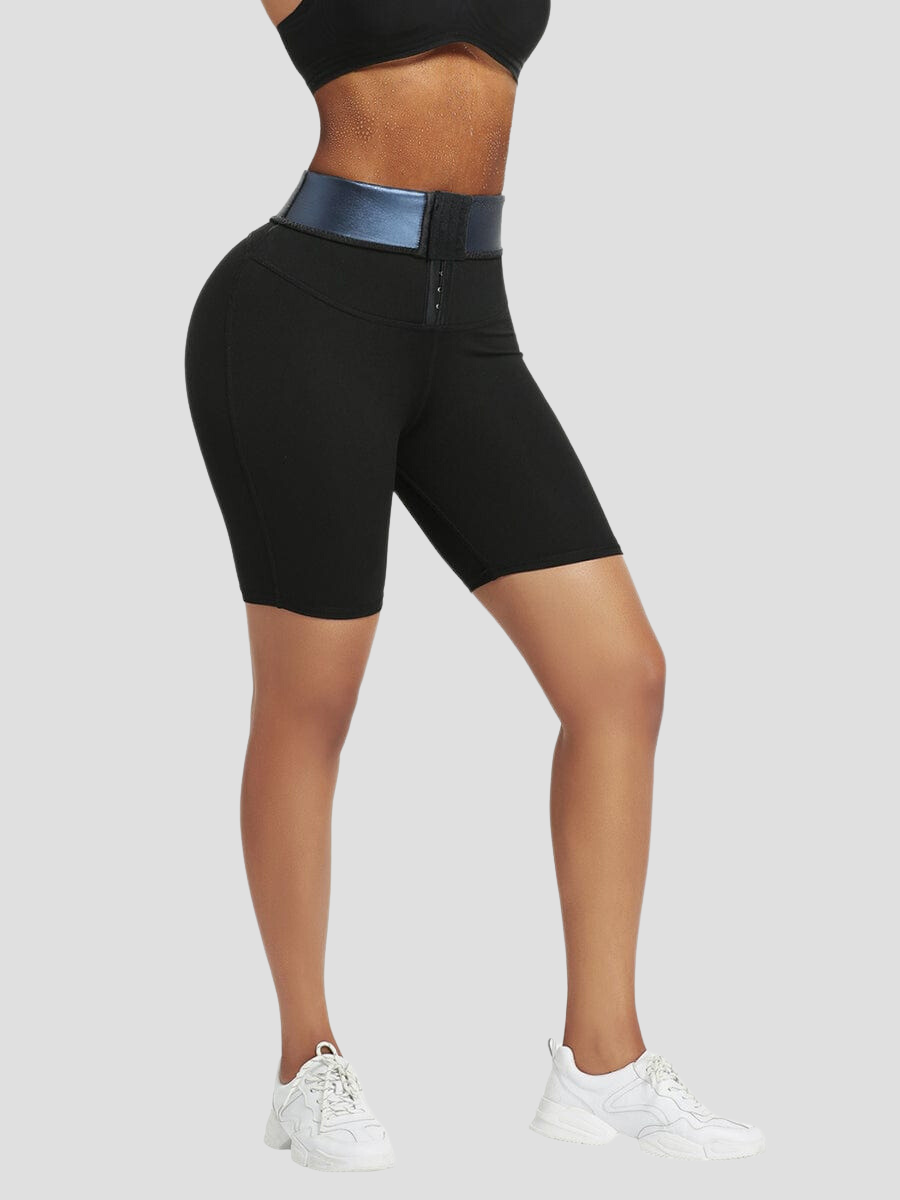 Corset Shorts, Waist Training, Weight Loss shorts, Sweat Belt Shorts, Sauna Shorts. Sauna Activewear, workout clothes for women, sweat-wicking, cellulite smoothing, waist cinching, BBL, seamless, squat proof, plus size gym outfits, high waisted, breathable, nike, adidas, puma, champion, bombshell activewear, gymshark women, Girlfriend Collective, lululemon, Athleta, Athletica, Fabletics.