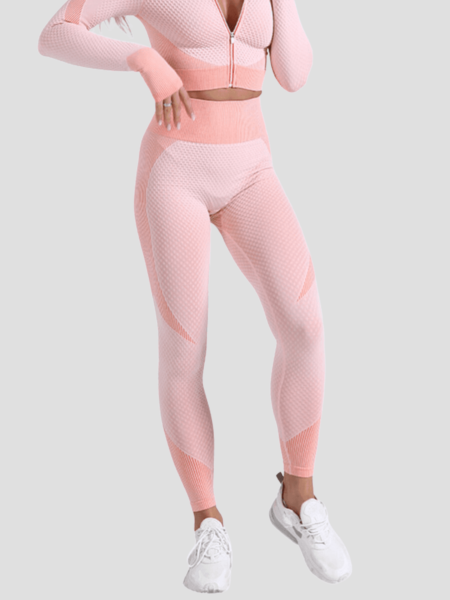 Pink Activewear, activewear sets, leggings, bum lifting, workout clothes for women, sweat-wicking, high compression, cellulite smoothing, high waisted, BBL, seamless, squat proof, plus size gym outfits, workout wear, gym wear, athletic outfits, nike, under armour, adidas, puma, champion, bombshell activewear, gymshark women, Girlfriend Collective, lululemon, Alo Yoga, Bandier, Athleta, Athletica, Fabletics, Revenge body, Aqua, Pink