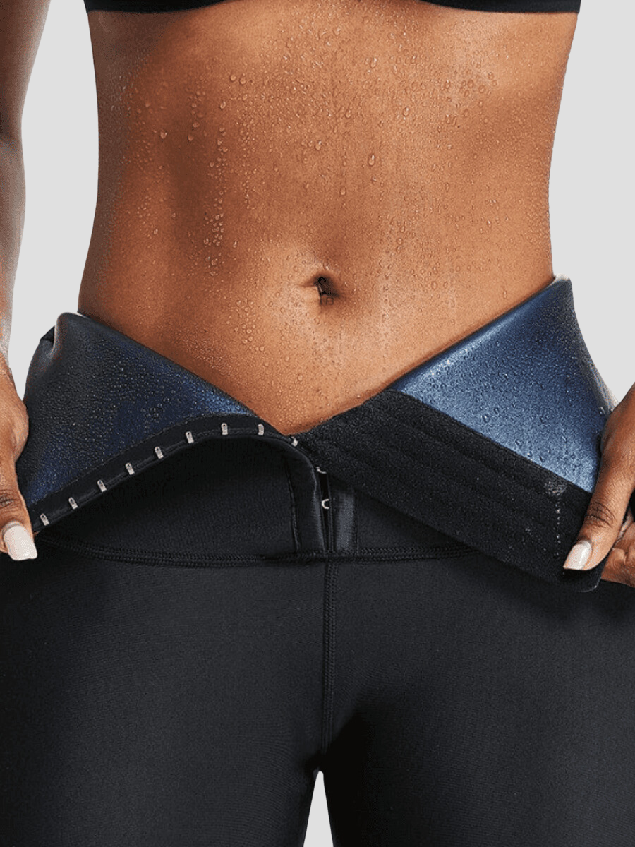 Sweat Belt Leggings, Corset Leggings, Sauna Leggings, Weight Loss Leggings, Weight Loss shorts, sauna top, Sweat Belt Shorts, Sauna Shorts. Sauna Activewear, workout clothes for women, sweat-wicking, cellulite smoothing, waist cinching, BBL, seamless, squat proof, plus size gym outfits, high waisted, breathable, nike, adidas, puma, champion, bombshell activewear, gymshark women, Girlfriend Collective, lululemon, Athleta, Athletica, Fabletics.