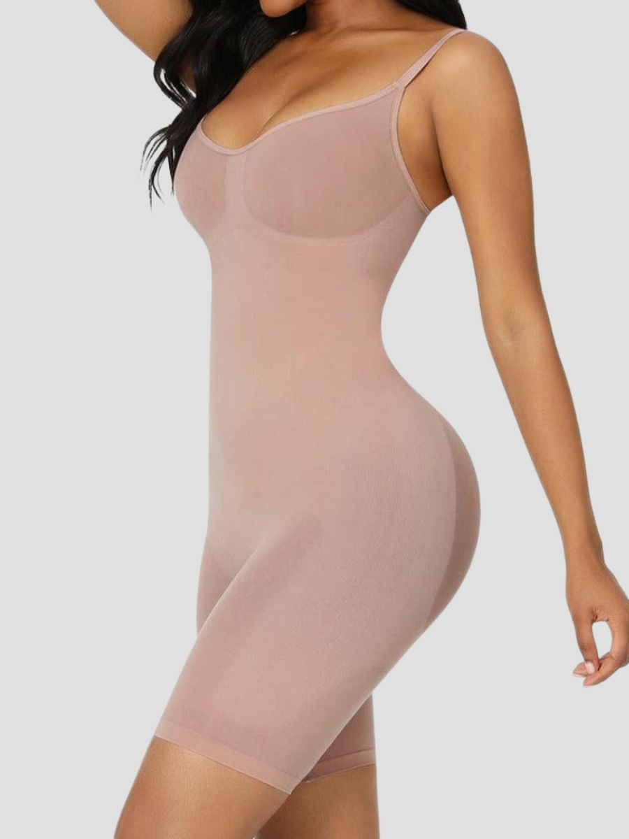 Full Body Shaper, Nude, Skin Colour color, Backless, Crotchless shapewear, tummy tucking, butt bum booty lifting, waist cinching, cellulite smoothing, breast support, Shapewear by BodyFlexx, tummy control, BBL, body contouring, seamless, thigh-toning, waist cinching, high compression, body sculpt, bodysculpt, seamless sculpt, skims, spanx, popilush, body shaping, high quality, vixen curves, shapellx, curvqueen, feelingirl feeling girl, Shapermint, heyshape, honeylove, Bellafit.