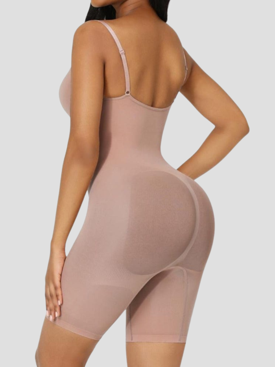 Full Body Shaper, Nude, Skin Colour color, Backless, Crotchless shapewear, tummy tucking, butt bum booty lifting, waist cinching, cellulite smoothing, breast support, Shapewear by BodyFlexx, tummy control, BBL, body contouring, seamless, thigh-toning, waist cinching, high compression, body sculpt, bodysculpt, seamless sculpt, skims, spanx, popilush, body shaping, high quality, vixen curves, shapellx, curvqueen, feelingirl feeling girl, Shapermint, heyshape, honeylove, Bellafit.