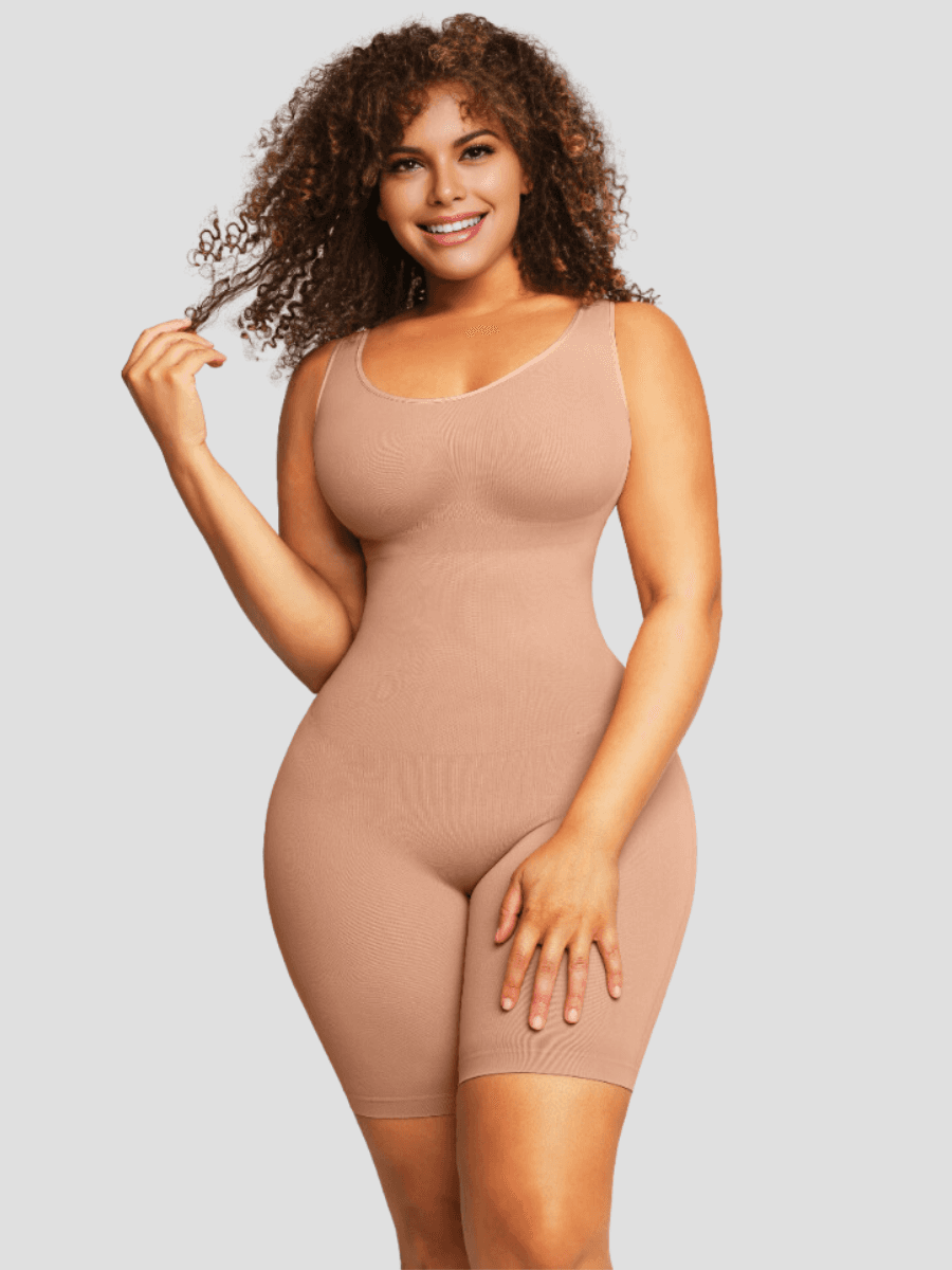 Shapewear Bodysuit, Shapewear Outerwear, skin color, skin color, tan, beige, light brown, Bum lifting tummy control tummy tucking waist cinching breast support, Shapewear by BodyFlexx, tummy control, BBL, body contouring, seamless, thigh-toning, waist cinching, high compression, body sculpt, bodysculpt, seamless sculpt, skims, spanx, popilush, body shaping, high quality, vixen curves, shapellx, curvqueen, feelingirl feeling girl, Shapermint, heyshape, honeylove, Bellafit.