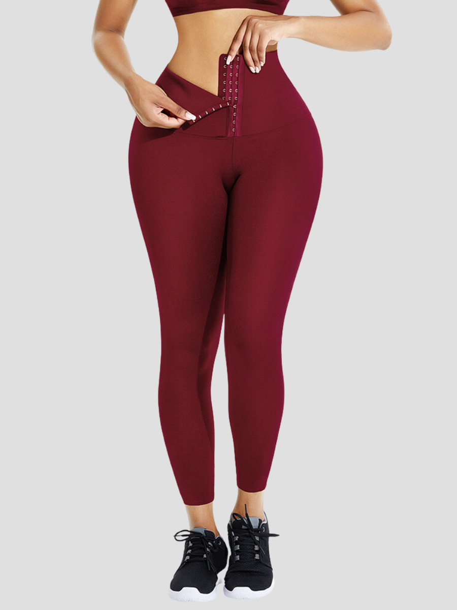 Waist Training Leggings, red, Corset Leggings, Activewear, booty-boosting, booty lifting, bum lifting, workout clothes for women, sweat-wicking, high compression, cellulite smoothing, waist cinching, BBL, seamless, squat proof, plus size gym outfits, high waisted, breathable, nike, under armour, adidas, puma, champion, bombshell activewear, gymshark women, Girlfriend Collective, lululemon, Alo Yoga, Bandier, Athleta, Athletica, Fabletics.