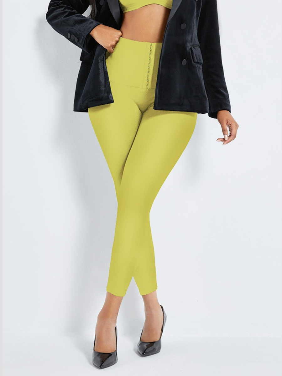 Waist Training Leggings, yellow, Corset Leggings, Activewear, booty-boosting, booty lifting, bum lifting, workout clothes for women, sweat-wicking, high compression, cellulite smoothing, waist cinching, BBL, seamless, squat proof, plus size gym outfits, high waisted, breathable, nike, under armour, adidas, puma, champion, bombshell activewear, gymshark women, Girlfriend Collective, lululemon, Alo Yoga, Bandier, Athleta, Athletica, Fabletics.