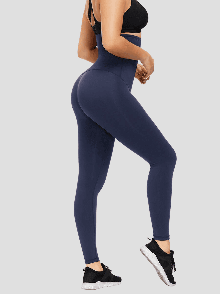 Waist Training Leggings, Blue, Corset Leggings, Activewear, booty-boosting, booty lifting, bum lifting, workout clothes for women, sweat-wicking, high compression, cellulite smoothing, waist cinching, BBL, seamless, squat proof, plus size gym outfits, high waisted, breathable, nike, under armour, adidas, puma, champion, bombshell activewear, gymshark women, Girlfriend Collective, lululemon, Alo Yoga, Bandier, Athleta, Athletica, Fabletics.