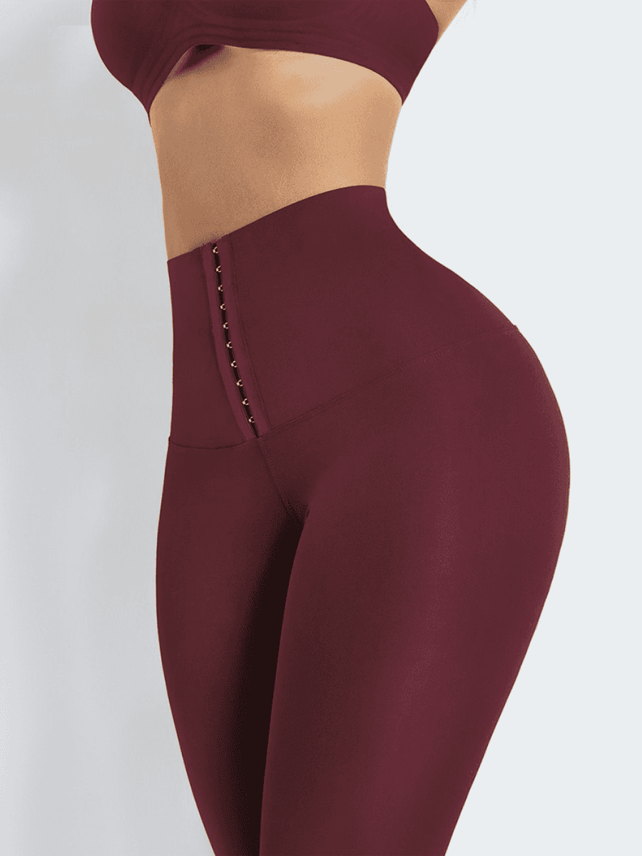 Waist Training Leggings, red, Corset Leggings, Activewear, booty-boosting, booty lifting, bum lifting, workout clothes for women, sweat-wicking, high compression, cellulite smoothing, waist cinching, BBL, seamless, squat proof, plus size gym outfits, high waisted, breathable, nike, under armour, adidas, puma, champion, bombshell activewear, gymshark women, Girlfriend Collective, lululemon, Alo Yoga, Bandier, Athleta, Athletica, Fabletics.