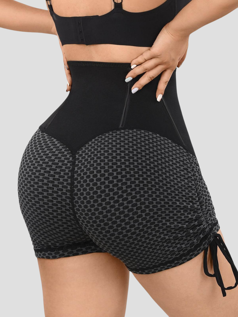 Corset Shorts, Neoprene shorts, Weight Loss shorts, Sweat Belt Shorts, Sauna Shorts. Sauna Activewear, workout clothes for women, sweat-wicking, cellulite smoothing, waist cinching, BBL, seamless, squat proof, plus size gym outfits, high waisted, breathable, nike, adidas, puma, champion, bombshell activewear, gymshark women, Girlfriend Collective, lululemon, Athleta, Athletica, Fabletics.