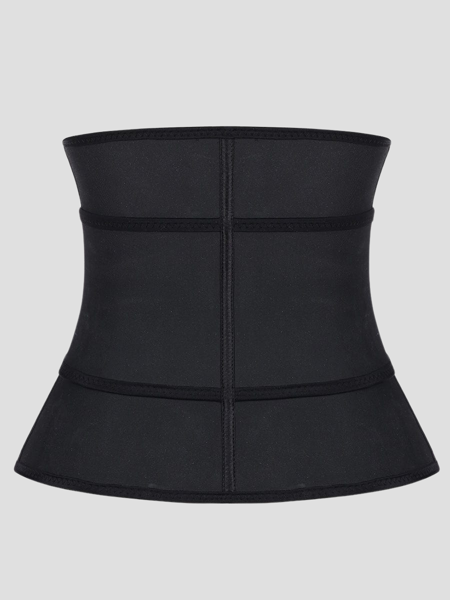 Close up of the back of BodyFlexx Shapewear's Instant Hourglass Sauna Activewear Waist Trainer.