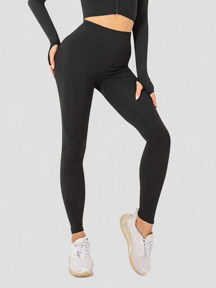 Buy ADIDAS Black Womens Solid Sports Tights | Shoppers Stop