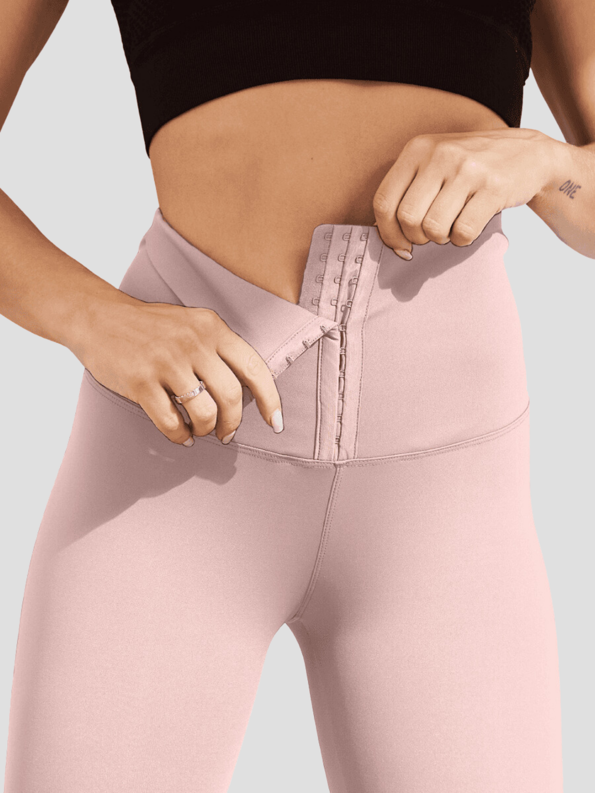 Waist Cinching Bodysuit- Pink – Shape Wear Shop