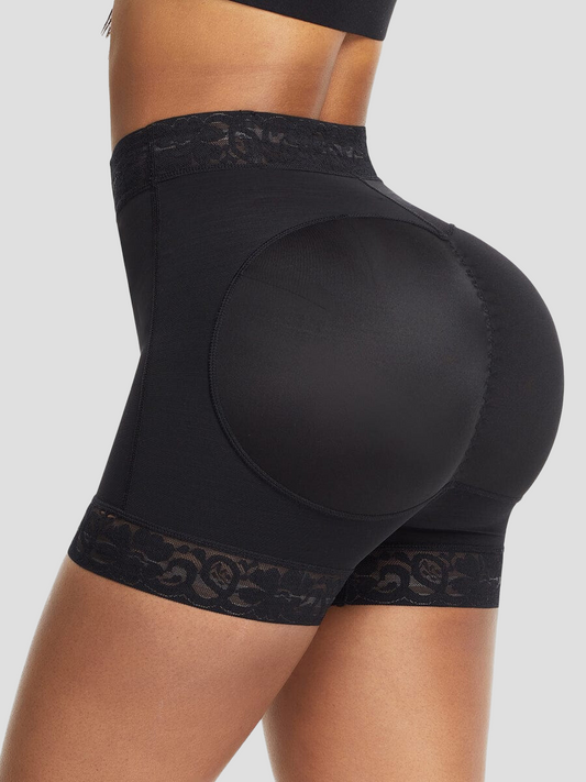 Bum butt enhancing shapewear shorts underwear black