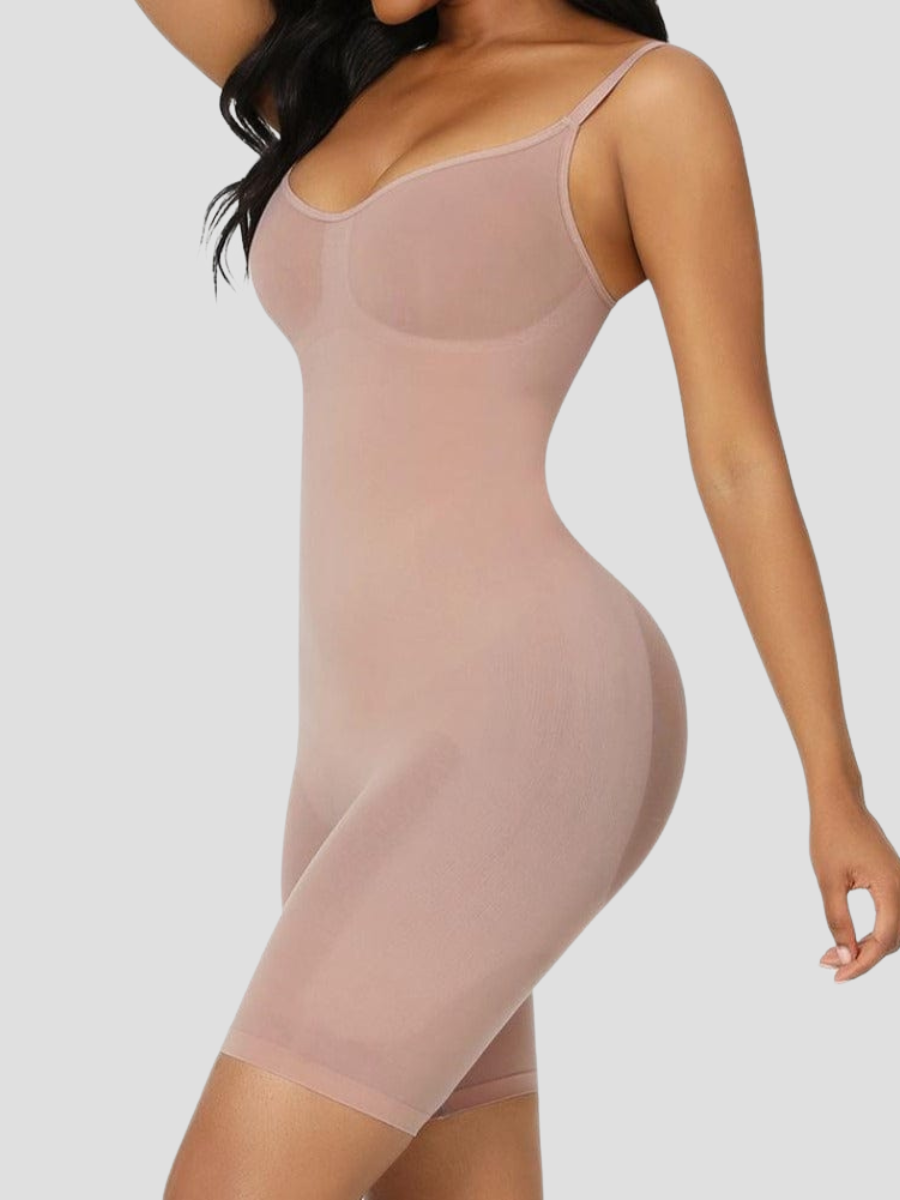 Full Body Shaper, Nude, Skin Colour color, Backless, Crotchless shapewear, tummy tucking, butt bum booty lifting, waist cinching, cellulite smoothing, breast support, Shapewear by BodyFlexx, tummy control, BBL, body contouring, seamless, thigh-toning, waist cinching, high compression, body sculpt, bodysculpt, seamless sculpt, skims, spanx, popilush, body shaping, high quality, vixen curves, shapellx, curvqueen, feelingirl feeling girl, Shapermint, heyshape, honeylove, Bellafit. 