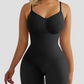 Full Body Shaper, Brown, Crotchless shapewear, tummy tucking, butt bum booty lifting, waist cinching, cellulite smoothing, breast support bodysuit shapewear, Shapewear by BodyFlexx, tummy control, BBL, body contouring, seamless, thigh-toning, waist cinching, high compression, body sculpt, bodysculpt, seamless sculpt, skims, spanx, popilush, body shaping, high quality, vixen curves, shapellx, curvqueen, feelingirl feeling girl, Shapermint, heyshape, honeylove, Bellafit. 